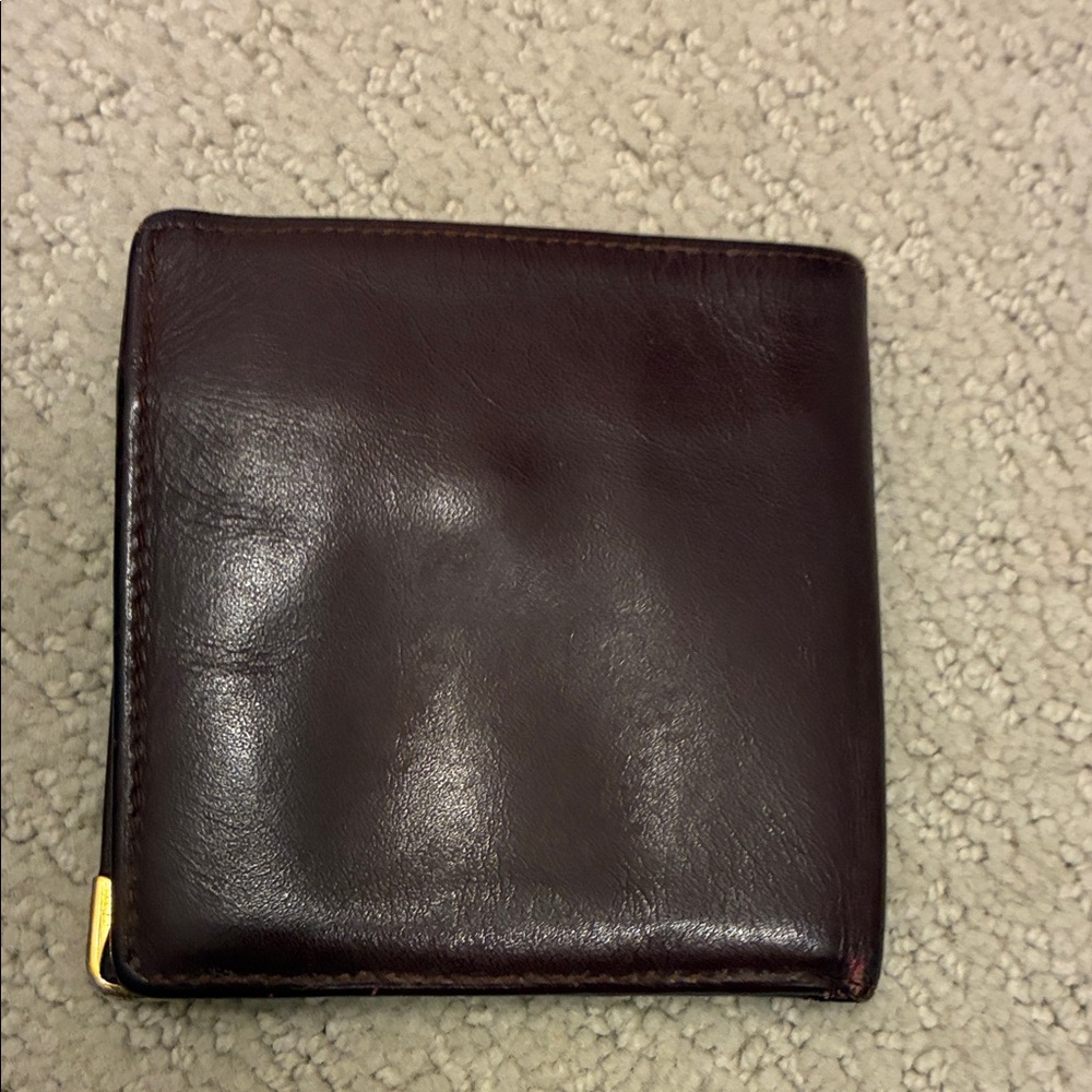 vintage Must de Cartier leather bifold wallet 👝 - Picture 7 of 10